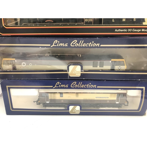 534 - 4 Boxed 00 Gauge Locomotives. Including Lima. Mainline and Airfix.in Various States.