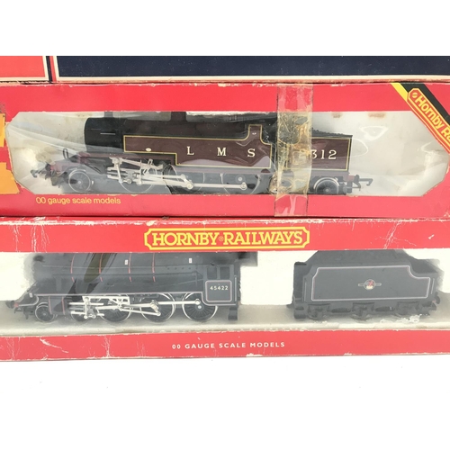A Collection of 5 Boxed 00 Gauge Locos. Boxes are worn.including Llima ...