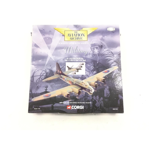 707 - A Boxed Corgi Aviation Archive B-17G Fortress III #AA31102. 1:144 Scale. No Reserve.