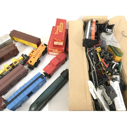 739 - A Collection of 00/H0 Gauge coaches and spares and repairs.