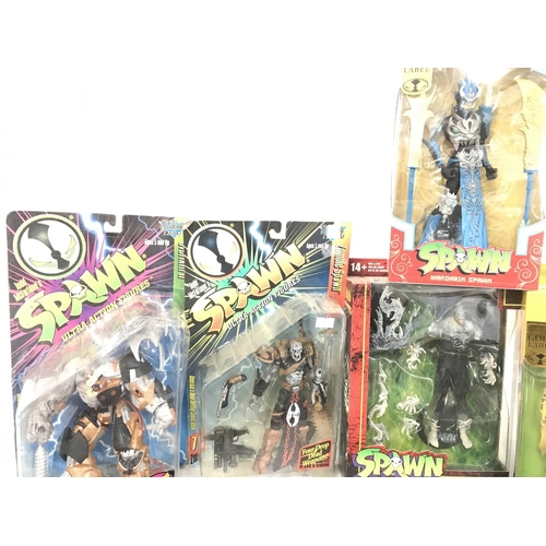 8 - A Collection of 8 Boxed Spawn Figures