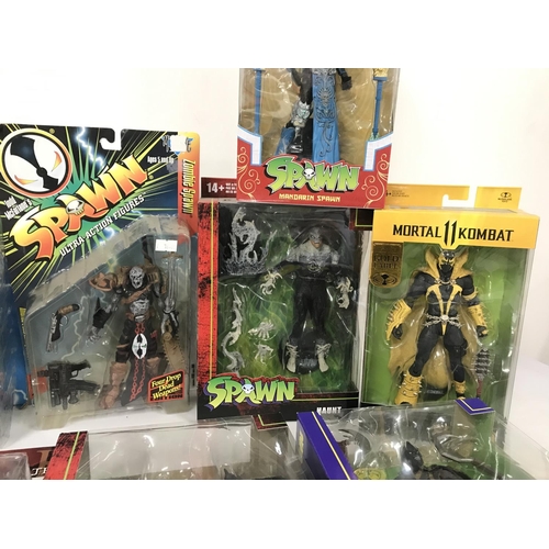 8 - A Collection of 8 Boxed Spawn Figures