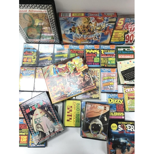 87 - A Sinclair ZX Spectrum and a Collection of Games. No Reserve. (2).