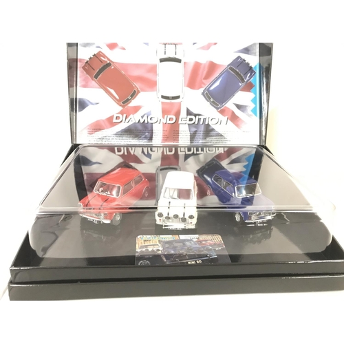 1017 - A Boxed Scalextric Dimond Edition Mini Tripple Pack.