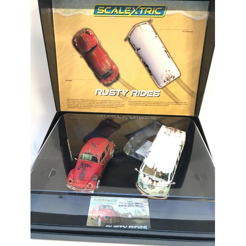 901 - A Boxed Scalextric Classic Collection Rusty Riders Twin Set.