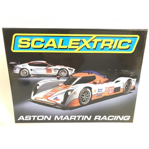 909 - A Boxed Scalextric Aston Martin Racing Twin Set.