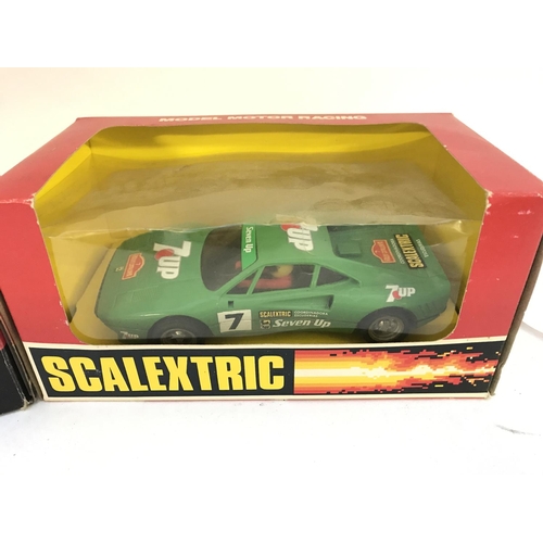 1012 - 2 Boxed Spanish Scalextric Cars A Ferrari GTO and a Lancia Rally.