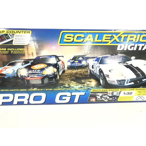 1030 - A Boxed Scalextric Pro Gt Set. No Cars.