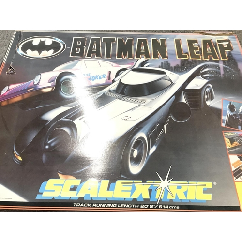 1033 - A Boxed Scalextric Batman Leap Set.