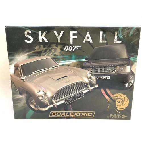 902 - A Boxed Scalextric James Bond Skyfall Twin Set.