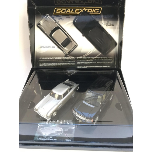 902 - A Boxed Scalextric James Bond Skyfall Twin Set.