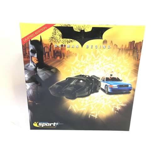 904 - A Boxed Scalextric Batman Begins Twin Set.