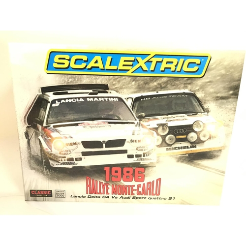 908 - A Boxed Scalextric 1986 Rallye Monte-Carlo Twin Set.