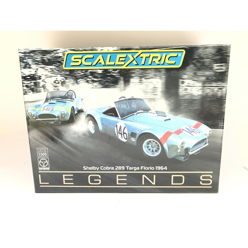 926 - A Boxed Scalextric Legends Twin Pack. A Shelby Cobra 289 and a Targa Florio.