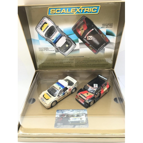 975 - A Boxed Scalextric Classic Rallycross Twin Set.