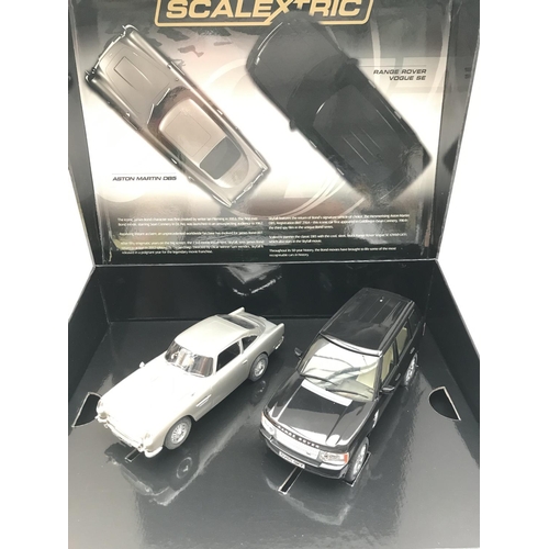 976 - A Boxed Scalextric James Bond Skyfall Twin Set.