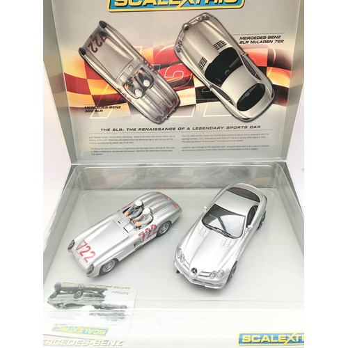 978 - A Boxed Scalextric Mercedes-Benz Twin Set.