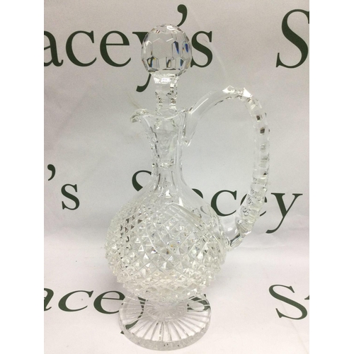 1007 - A certificated Waterford crystal claret decanter, approx height 30cm. Comes with COA. Shipping categ... 