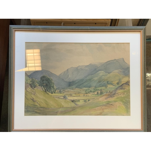 1534 - A good collection of watercolours and prints etc.. (30)