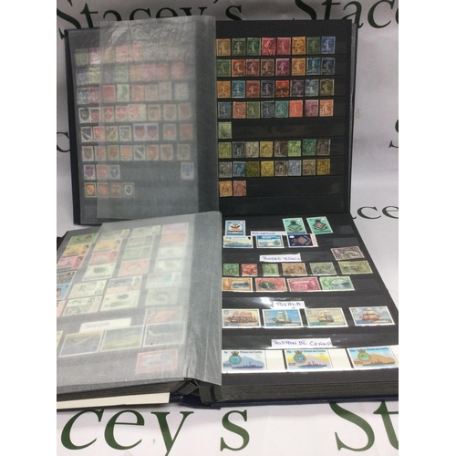 1710 - Seven albums of world stamps. Shipping category D.