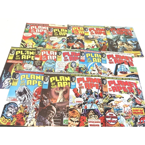 1711 - A box containing approximately 140 1970's marvel comics. Consisting of The Incredible Hulk and Plane... 