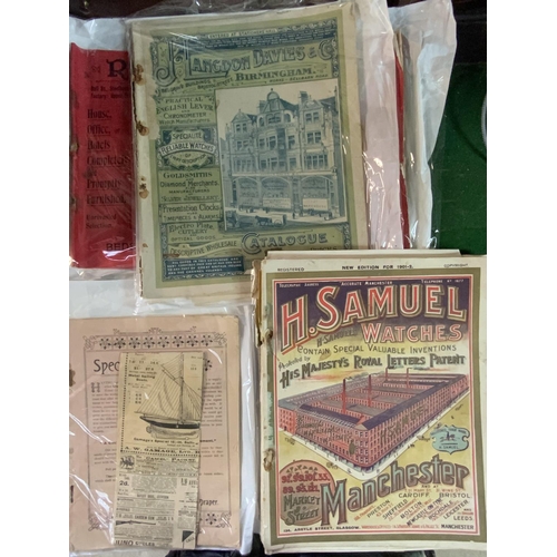 1733 - A collection of antique trade magazines mostly for watch and clock sales. (B)