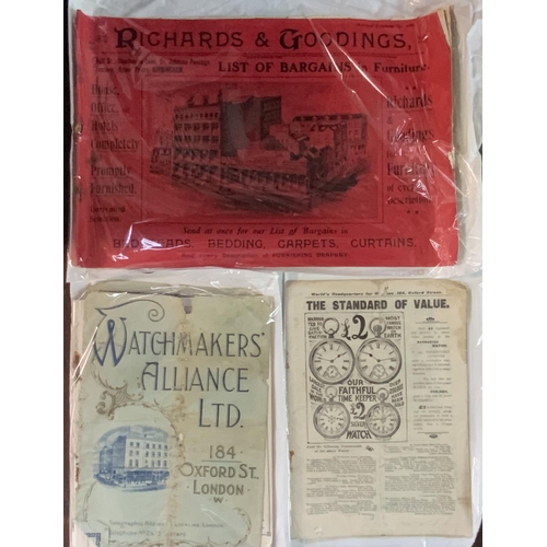 1733 - A collection of antique trade magazines mostly for watch and clock sales. (B)