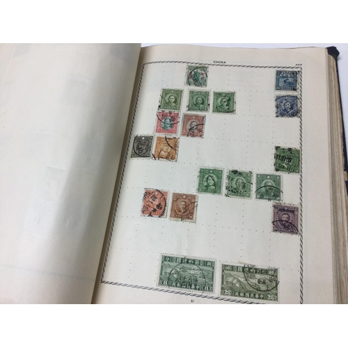 1735 - A collection of stamps including first day covers, a world stamp album and loose stamps. Postage cat... 