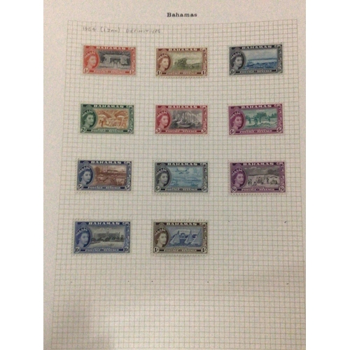 1737 - A collection of stamps in albums and on sheets a good selection of predominantly unused George VI Em... 