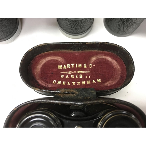 1980 - A collection of binoculars. Postage C