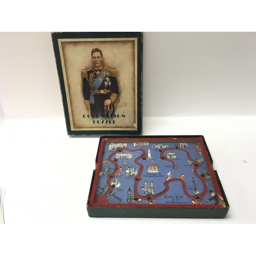 1981 - A vintage Coronation route puzzle. Postage B