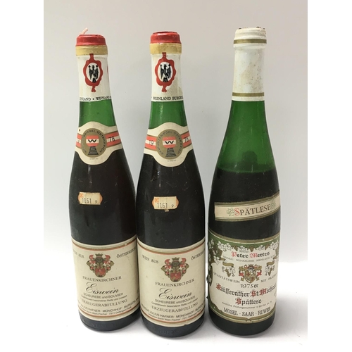 2014 - A collection of vintage Austrian and German wine including two bottles of Frauenkirchner Eiswein and... 