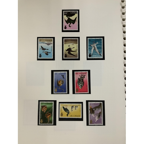 1703 - A collection of stamps in albums all second half of the 20thC, Elizabeth II presentation packs and o... 