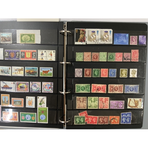 1703 - A collection of stamps in albums all second half of the 20thC, Elizabeth II presentation packs and o... 