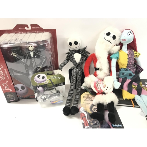 101 - A Large Collection of Tim Burtons A Nightmare Before Christmas Figures and Toys. (3).