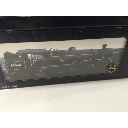 117 - Two boxed model locomotives by Bachmann no.s 32356 and 32351 standard class 4 mt. BR lined black. 00... 