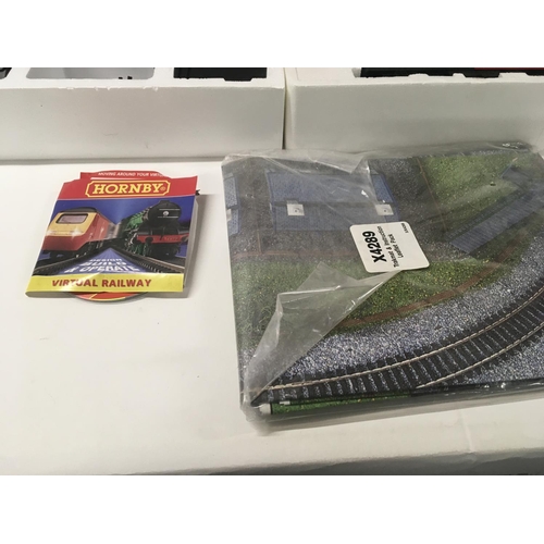 125 - A boxed model railway set by Hornby No 1023. Virgin Trains 125. 00gauge.