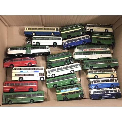 135 - A Collection of Boxed And Loose Diecast Buses. Various Makes. (2).