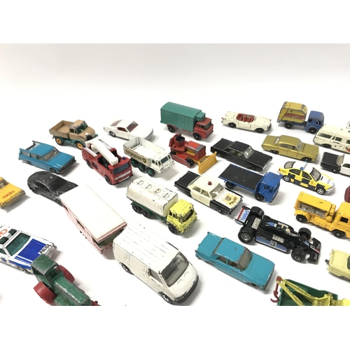 136 - A Collection of Playworn Diecast. Mostly Matchbox.