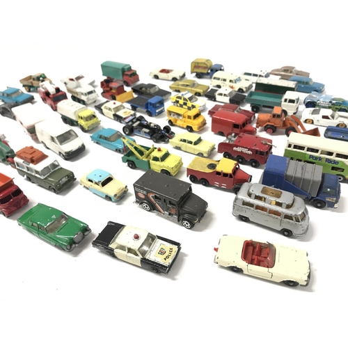 136 - A Collection of Playworn Diecast. Mostly Matchbox.