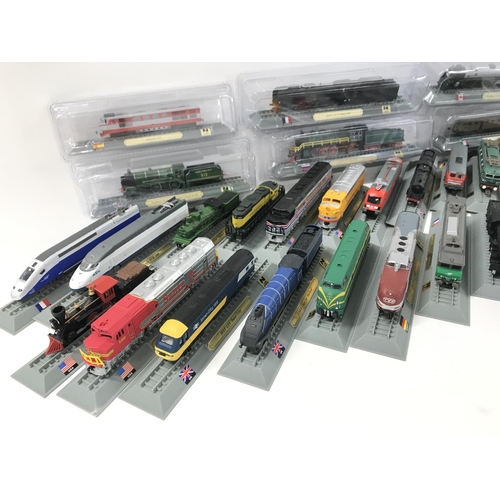 144 - A Collection of DelPrado N Gauge Locomotive Models.