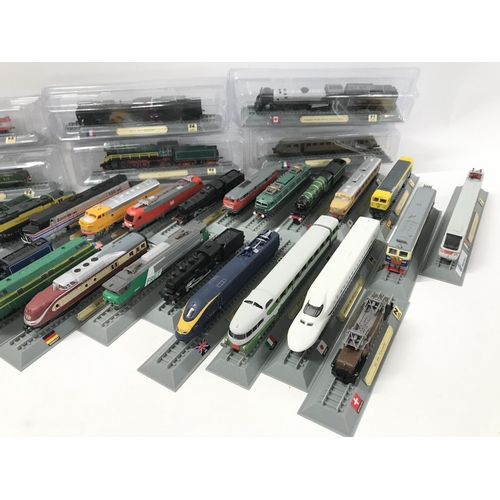 144 - A Collection of DelPrado N Gauge Locomotive Models.