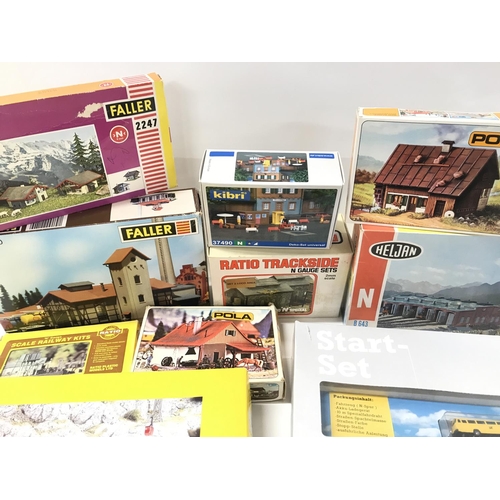 148 - A Collection of Un Built N Gauge Model Kits. No Reserve.