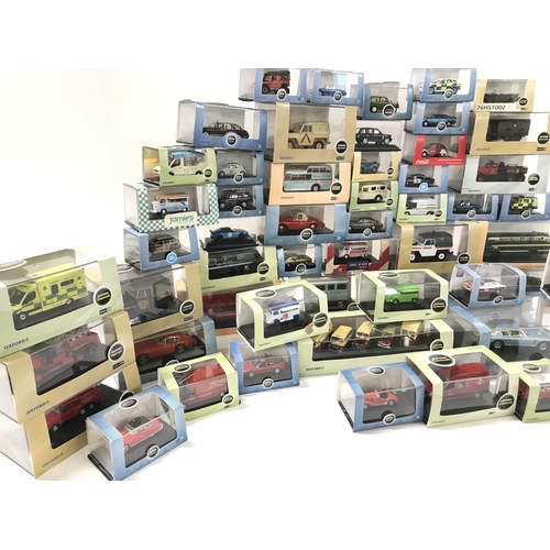 175 - A Collection of Oxford die cast vehicles. Postage C