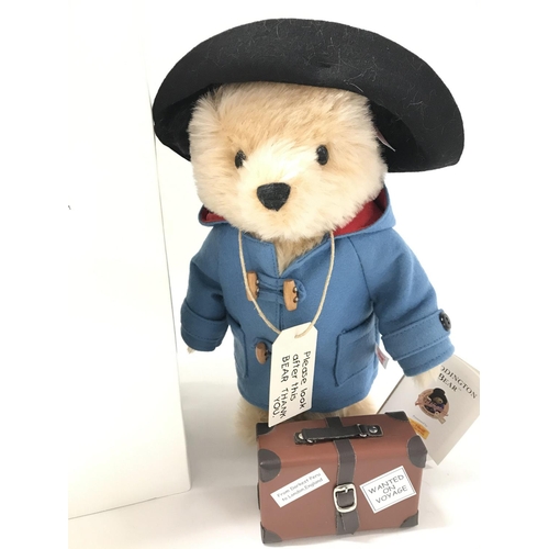 187 - A Boxed Steiff Paddington Bear 2007.