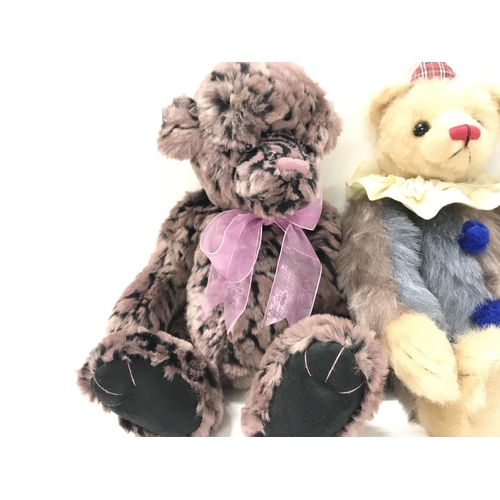 200 - 3 Charlie Bears. Tara.Felix And Goosebeary. With Tags And Bags (3).