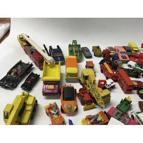 249 - A collection of Playworn diecast model vehicles manufactured by Matchbox ..Corgi etc.