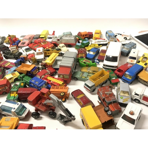 249 - A collection of Playworn diecast model vehicles manufactured by Matchbox ..Corgi etc.