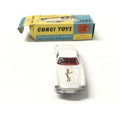 26 - A boxed Corgi diecast car No.258. The Saints Volvo P.1800