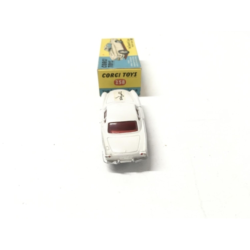 26 - A boxed Corgi diecast car No.258. The Saints Volvo P.1800